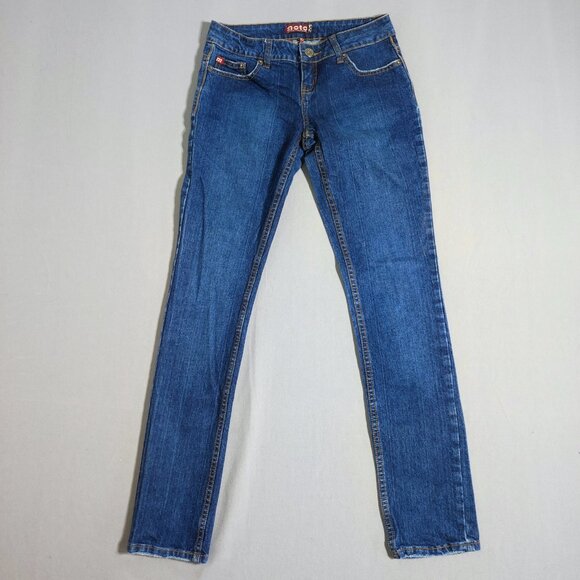 Makers of True Originals jeans women's size 27 denim blue colour straight leg - Picture 1 of 14